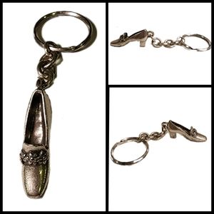 Kenneth Cole NY Silver Keyring